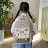 Mochilas para Estudiantes de Primaria, Mochilas de Gato de Dibujos Animados y Anime para Primer y Segundo Grado, Mochilas Lindas para Niños y Niñas