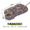 Reptil Mascota Hámster Cueva Calentada Aislada Escondite Lagarto Gecko Mascota Serpiente Nido Calentador Perca para Loro