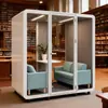 Sala à Prova de Som de Biblioteca, Cabine Silenciosa, Sala de Leitura Compartilhada, Cabine à Prova de Som para Reuniões e Negociações de Escritório, Venda Direta de Fábrica, Redução de Ruído
