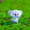 Nuevo producto transfronterizo: adorable y lindo peluche de koala, perfecto para jardinería, paisajismo, decoraciones de bricolaje, accesorios colgantes y adornos de paisajes en miniatura