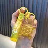 Pingente Chaveiro Tartaruga de Óleo Fofa Tartaruga de Areia Movediça Pingente de Mochila Chaveiro de Casal Pequeno Presente Atacado