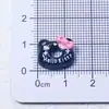 Joyas para Arte de Uñas de Dibujos Animados de Hello Kitty Diamante de Resina Lindo Gato Kt Rosquilla Funda para Teléfono Móvil Accesorios para Uñas DIY