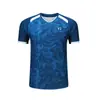 Novos Uniformes de Badminton para Homens e Mulheres, Manga Curta, Secagem Rápida, Uniformes de Treinamento e Competição Estudantil para Homens e Mulheres, Uniformes Esportivos 4A091