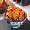 Rodajas de Alcachofa de Jerusalén Picantes Xiaoxiang, Jengibre Encurtido al por Mayor, Especialidad de Hunan, Guarnición Casera, Precio Negociable