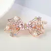 Pasador de Flor de Diamante de Cristal Estilo Coreano Pinza para el Pelo Pinza Pequeña de Resorte Accesorio para el Pelo para Cola de Caballo Estilo Coreano
