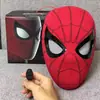 Sudadera con capucha de Spider-Man Máscara Eléctrica con Luz Intermitente Miles Halloween Cos Niño Sudadera Regalo Juguete