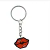 Llavero Nuevo Mosaico Transfronterizo Pegamento Suave de PVC Dibujo Animado Lindo Llavero Estudiante Mochila Escolar Colgante Pequeño Regalo