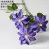 Flores Artificiales Moradas para Boda en Diseño de Jardín Estilo Monet para Arreglos en el Piso del Salón de Bodas, Flores de Seda Morado Claro