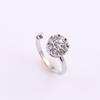 Nuevo anillo giratorio de cristal de TikTok celebridad de Internet anillo giratorio de circón abierto joyería al por mayor