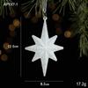 Decoraciones Navideñas Hong Kong Heng brillo blanco suministros para diseño de escena anillo de ratán para colgar en la puerta colgante para tienda
