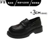 En stock~Otoño temprano 2026 nuevos mocasines de suela blanda para mujer, zapatos casuales sin cordones, zapatos de cuero para estudiantes