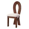 Mesa y Sillas de Comedor Populares Estilo Mid-Century Alemán 2026, Sillas de Comedor Francesas Retro de Madera Maciza, Alto Diseño para el Hogar Estilo Japonés