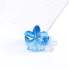 Garra de cabelo de frangipani tamanho pequeno 4CM gradiente de cor alto senso nova placa primavera e verão clipe de tubarão para cabelo acessórios de cabelo transfronteiriços