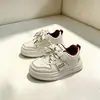Zapatos de cuero individuales para niños Feihongda talla 27-31, zapatillas de correr impermeables para niños, nuevas zapatillas deportivas para niños 2026