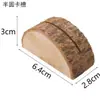 Log Photo Clip Bark Sump Artesanato Retro Country Home Decoração Estacas Casamento Hotel Decorações de Mesa