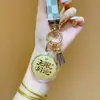 Chaveiro de Ouro Puro 999 520 Boa Sorte Pêssego e Amendoim Pingente Ornamento Dourado Brinde Promocional
