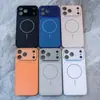 Precio de Fábrica al por Mayor Funda de Teléfono Frosted de TPU+PC+Vidrio para Apple Iphone13Promax