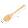 Pala de Bambú Utensilios de Cocina 30cm Juego de Seis Piezas de Pala Cuchara de Bambú Se Puede Grabar con Cuchara para Arroz Resistente a Altas Temperaturas y Cuchara para Sopa Suministro Directo de Fábrica