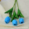 Tulipán, flor falsa, decoración del hogar, tacto de PU, flor artificial, foto de simulación, fábrica de flores falsas, ramo de boda al por mayor