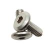 Tornillo de cabeza hueca hexagonal con borde invertido de acero inoxidable, tornillo de cabeza hueca hexagonal de cabeza plana M2M2.5M3M4M5, tornillo para muebles