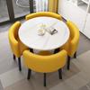 Venta directa de fábrica de una mesa y cuatro sillas para negociar restaurante ciudad de comida escuela negocio recepción cafetería restaurante comida