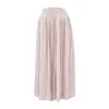 Pantalones falda fluidos, suaves y relajados para mujer, verano 2026, con bordes fruncidos y detalles plisados, pantalones casuales holgados, de pierna ancha, que estilizan
