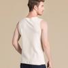 Chaleco Cálido Cómodo de Seda Cepillada para Hombre Chaleco Base Engrosado de Felpa de Seda sin Mangas Otoño e Invierno Nuevo Estilo