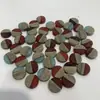 Pendientes redondos de madera geométricos pendientes de clip para oreja material de accesorios de joyería para orejas hechos a mano diy