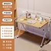 Mesa de Computador, Mesa Simples Dobrável, Mesa para Home Office, Mesa de Estudo para Quarto, Mesa Pequena para Dormitório Sem Instalação