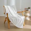 Manta de Flanela Xadrez Abacaxi Liso Dupla Face Jacquard Veludo Coral Manta de Intervalo Manta de Presente para Empresa