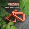 Bases para macetas de jardinería, bandejas base móviles, transpirables y ventiladas, bandejas anti-pudrición de raíces, almohadillas elevadas, almohadillas triangulares para macetas