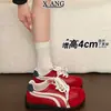 Zapatos de Entrenamiento Alemanes con Cordones de Retazos de Cuero Hacen que los Pies Parezcan Más Pequeños Zapatos Cortez 2026 Nuevos Zapatos Versátiles para Mujer Zapatos Deportivos Casuales