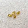 Cobre Puro 18K Coloración por Electrólisis Conservación del Color Garra de Marqués 4*8 Circonita DIY Joyería Pulsera Accesorios Materiales 12 Colores Alta Retención de Color