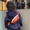 Venta Directa de Fábrica Nueva Bolsa de Pecho para Bebé Niño y Niña Diseño Moderno y Genial Bolso Cruzado Bolso de Hombro de Color Contrastante para Deportes al Aire Libre