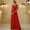 Roupas Femininas Transfronteiriças Europeias e Americanas Amazon Ebay Vestido Banquete Decote V Vestido Longo Vestido de Noite Ajuste na Cintura Estilo Socialite