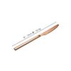 Juego de tres piezas de cuchillo y tenedor de acero inoxidable 304 transfronterizo, cuchara de estilo coreano, juego de cuchillo y tenedor para carne con mango cuadrado dorado chapado en titanio