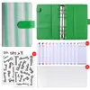 Suministro Exclusivo Transfronterizo de Amazon de Nuevos Cuadernos de Hojas Sueltas con Rayas Degradadas de Alto Valor Estético y Diseño de Moda para Apuntes de Clase de Estudiantes