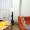 Diseñador Italiano Vintage Romano Sala de Estar Sofá Lateral Lámpara de Pie Decorativa Dormitorio Artístico Medio Antiguo Lámpara de Mesa