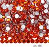 Diamante de imitación de cristal redondo para bricolaje, taladro de uñas, joyería, accesorios para carcasa de teléfono móvil, cristal de pedrería, vidrio, diamante plano, imitación de diamante austriaco