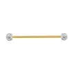 Conjunto de 6 Peças de Brincos Longos de Haste de Aço Inoxidável Mais Vendidos no Exterior, Piercings de Haste para Cartilagem da Orelha, Hastes Longas Estilo Ins para Hélice da Orelha, Duplo Piercing na Orelha, Em Estoque