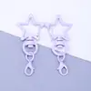 Boting Llavero de Cangrejo Estrella de Cinco Puntas Pintado DIY Lindo Versátil Colgante Accesorios Venta al por Mayor