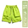 Shorts de Trabalho de Secagem Rápida para Homens no Verão, Shorts Casuais de Praia Modernos e Estilosos para Alunos do Ensino Fundamental II e Médio, Adolescentes