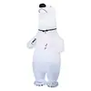 Disfraz Inflable de Oso Polar para Adulto Navidad Halloween Personaje de Dibujos Animados Comercio Exterior Transfronterizo Venta al por Mayor en Stock