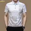 2025 Nuevo Botón Estampado Digital 3D Moda Transfronteriza Moda Masculina Europea y Americana Camisa de Cuello de Solapa a Cuadros Ajustada para Hombre