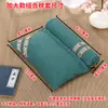 Funda de Almohada Cervical Funda para Almohada Individual de Cuello Funda para Núcleo de Almohada Funda de Almohada para Adultos No Contiene Cáscara de Trigo Sarraceno Funda de Almohada para Columna Vertebral Cuero de Almohada