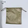 Bolsa de Joyería Lista para Usar Bolsa para Guardar Abalorios de Joyería Bolsa de Terciopelo con Cordón Bolsa de Terciopelo para Joyería Empaque