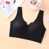 Sutiã Vestido de Costas Levanta-bumbum com Sensação de Pele Nu, Sem Costura, Com Bojo Fixo, Confortável, Sem Aro, Sutiã para Dormir