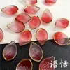 Tian ABS Bronceado Tridimensional Pétalos de Loto Adorno para el Cabello Ropa China Antigua Pasador de Pelo Pasador de Pelo DIY Accesorios para Pasador de Pelo