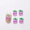 Verano Estilo Ins Tulipán Lindo Hielo Transparente Joyería para Uñas Arte de Uñas Flor de Resina Estéreo Accesorios para Uñas Hecho a Mano DIY