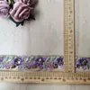 Accesorios de Malla Bordados con Lentejuelas Multicolor Banda para el Cabello Decoración de Cinturón Hechos a Mano Color Dai Ropa Accesorios de Encaje